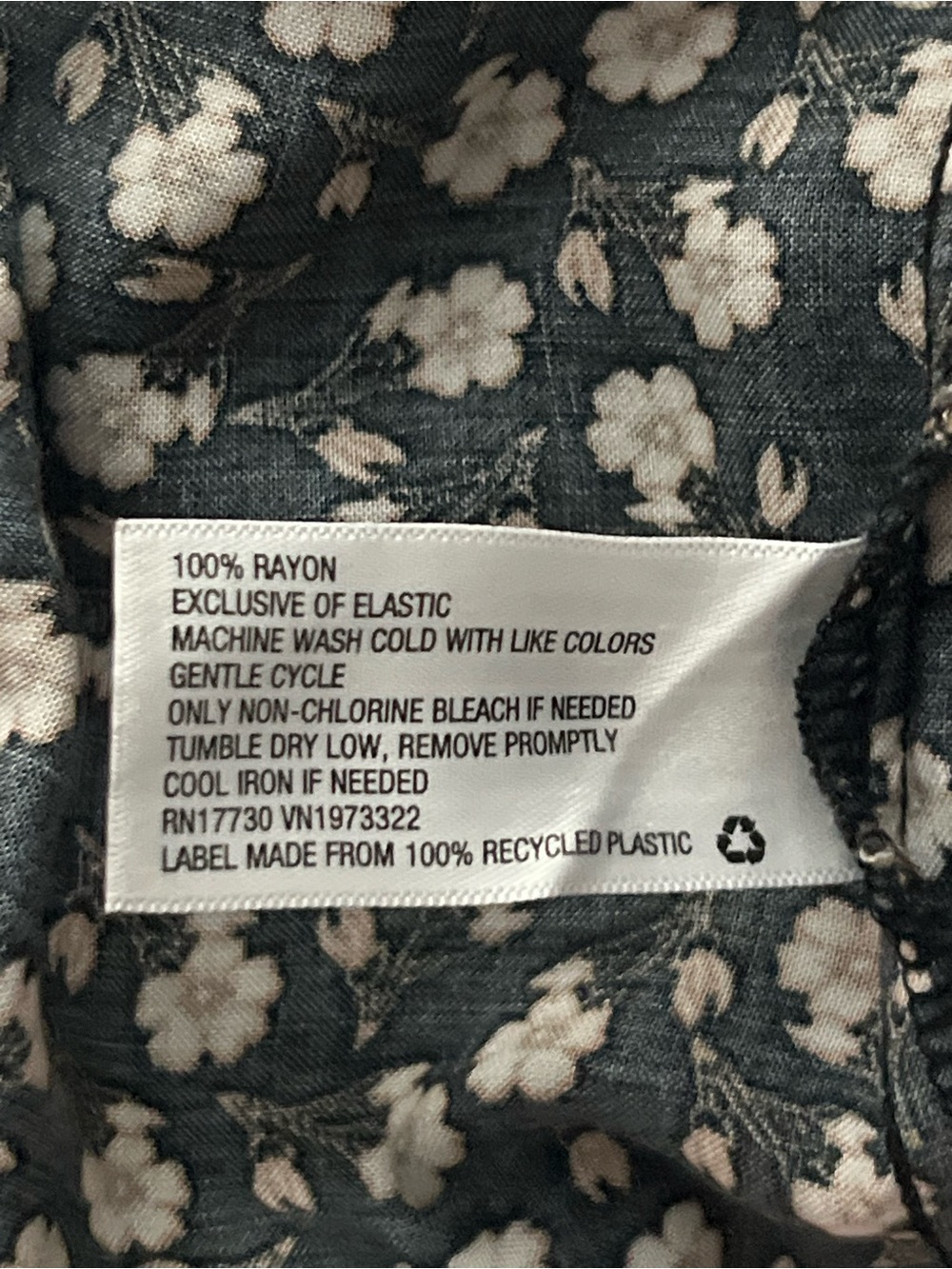 wild fable Black Floral Square-Neck Maxi Dress, Size M - Picture 9 of 9